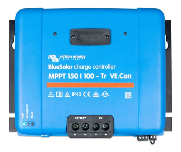 incarcator solar 12v 24v 48v 100a victron energy bluesolar mppt 150/100-tr ve.can - imagine 6